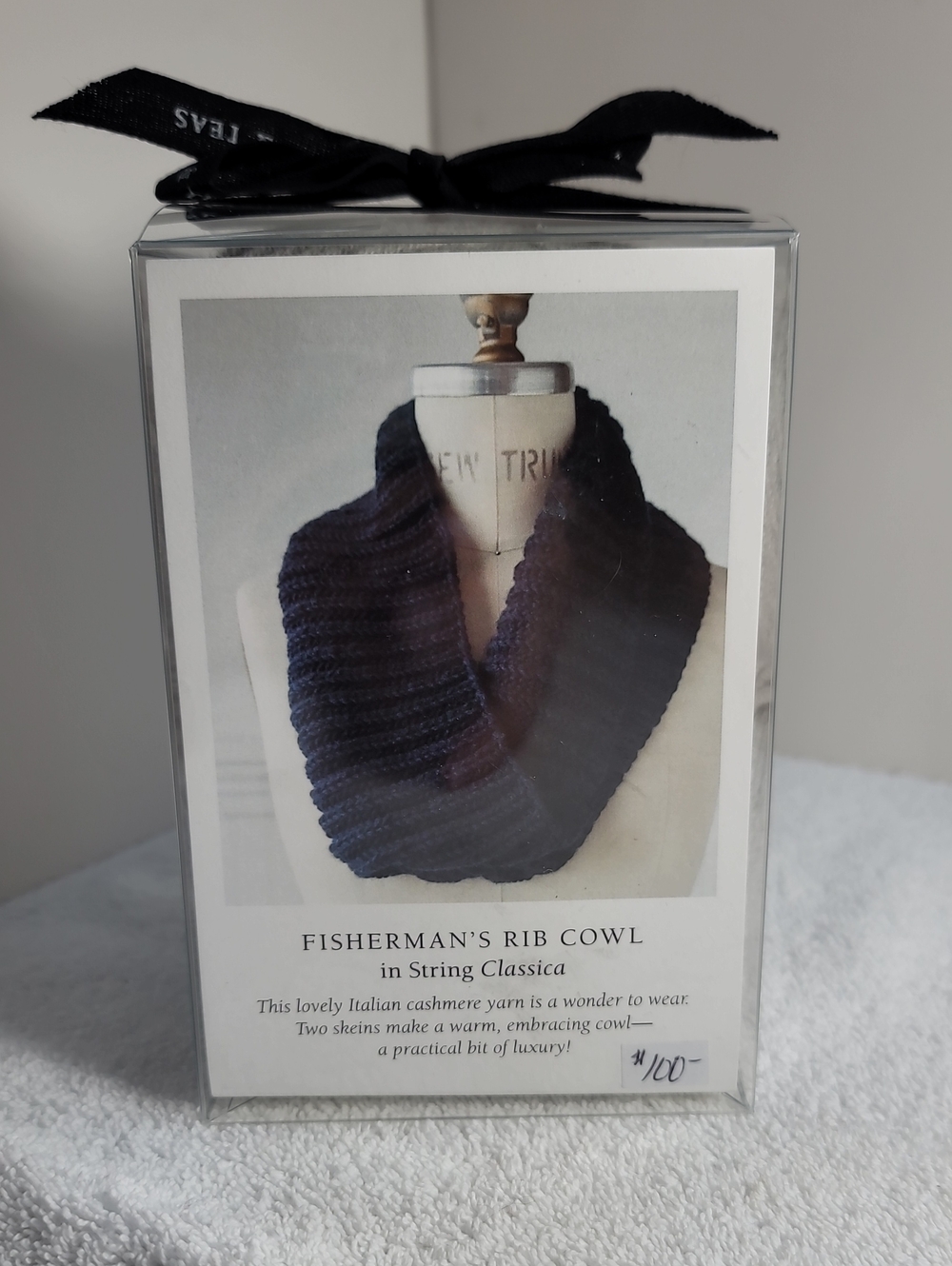 Fisherman's Rib Cowl Knit Kit - NWT -  #29